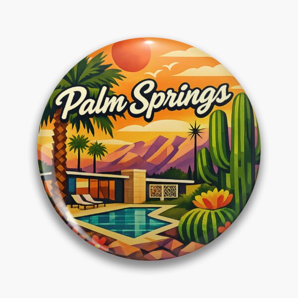 Item preview, Palm Springs Vibes designed and sold by Jeffsredbubble.