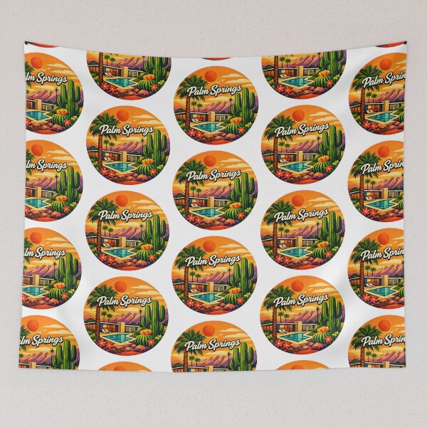 Item preview, Palm Springs Vibes designed and sold by Jeffsredbubble.