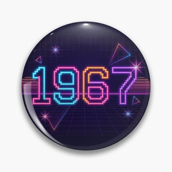 Item preview, 1967 Retrowave Neon: 8-Bit Pixel Art Aesthetic designed and sold by DW-AiRT.