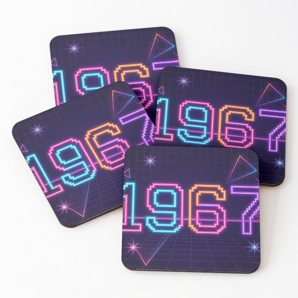 Item preview, 1967 Retrowave Neon: 8-Bit Pixel Art Aesthetic designed and sold by DW-AiRT.