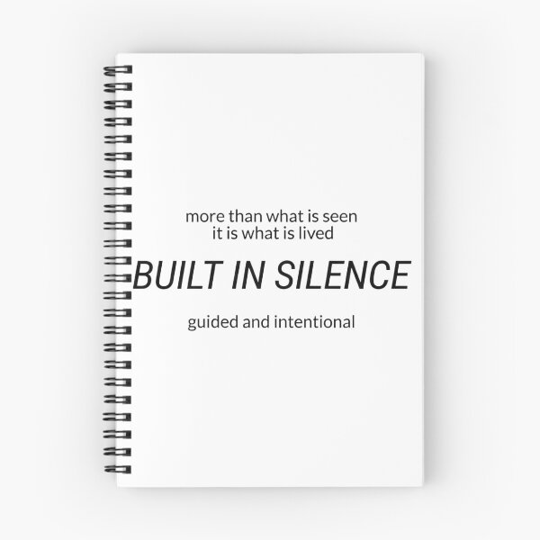 Item preview, Built In Silence Minimalist Editorial Shirt designed and sold by AlejandroLeon01.