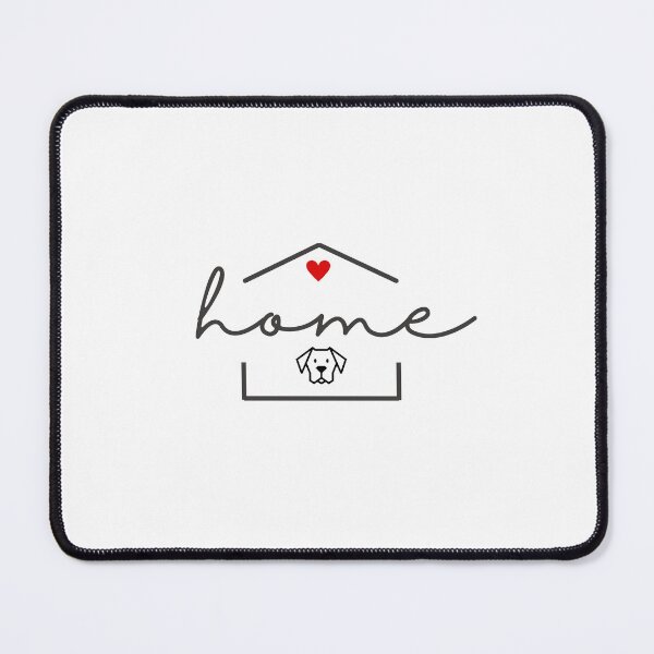 Item preview, Home Is Where My Dog Is – Cute Dog House Minimal Design designed and sold by gluxdesing.