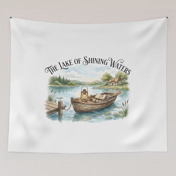 Item preview, The Lake Of Shining Waters Serenity Boat Prince Edward Island designed and sold by Fenay Designs.