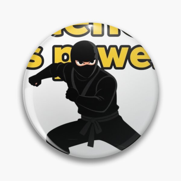 Item preview, Silence is Power Ninja Shirt Funny Stealth Tee designed and sold by creatopage.