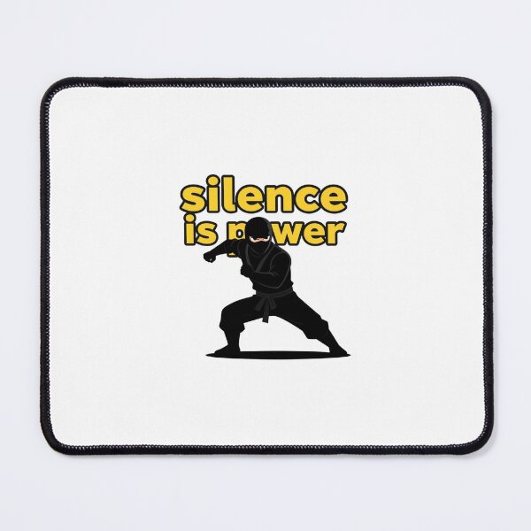 Item preview, Silence is Power Ninja Shirt Funny Stealth Tee designed and sold by creatopage.