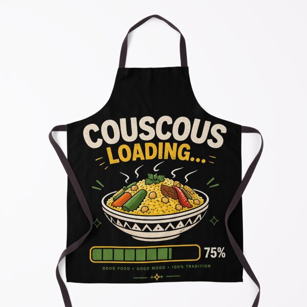 Item preview, Couscous Loading Funny T-Shirt | Algerian Food Meme | DZ Humor Design designed and sold by DZ Vibe Studio.