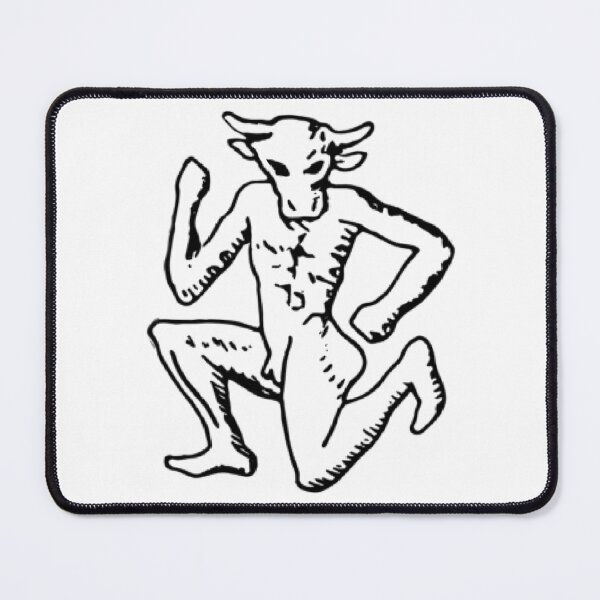 Item preview, Crete Minotaur from a Coin, Minotaur Carving designed and sold by HawthorneFlame.