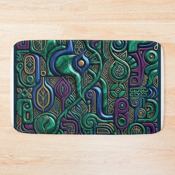 Item preview, Royal Amethyst Abstract 3D Gemstone Pattern designed and sold by dreephic22.