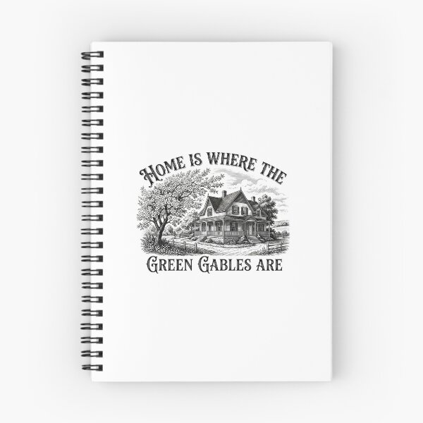 Artikelvorschau, Zuhause ist dort, wo die Green Gables sind Avonlea House entworfen und verkauft von Fenay Designs.