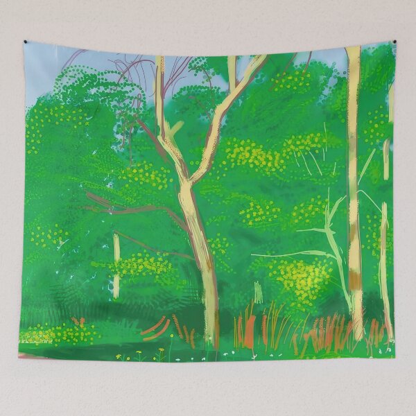 Item preview, David Hockney - David Hockney - David Hockney (53) - Vibrant California Pool – Pop Art Print Inspired by David Hockney designed and sold by KirstenShShop.