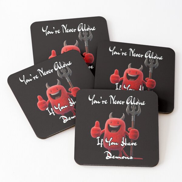 Item preview, You're Never Alone If You Have Demons – Dark Humor Devil Design designed and sold by A-T-H.