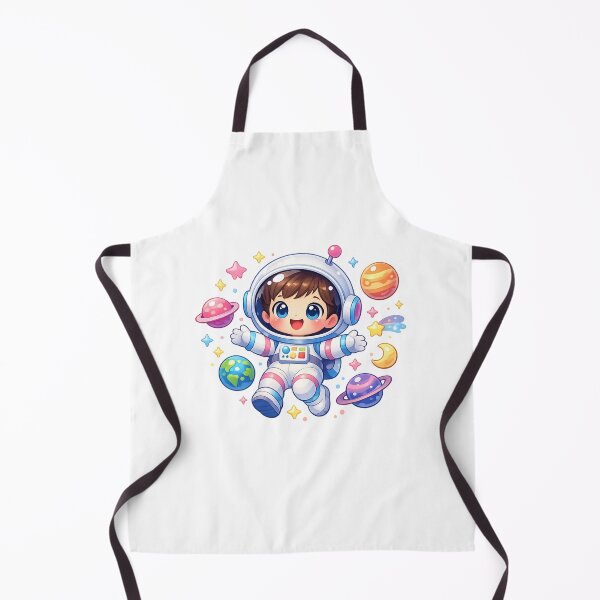 Item preview, Cute Cartoon Child Floating in Space - Pastel Galaxy Sticker Design designed and sold by MKreative Studio.