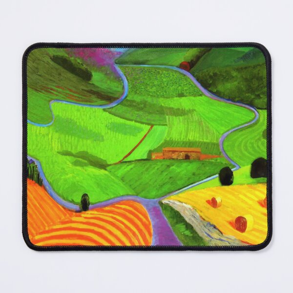 Item preview, David Hockney - David Hockney - David Hockney (55) - Vibrant California Pool – Pop Art Print Inspired by David Hockney designed and sold by KirstenShShop.