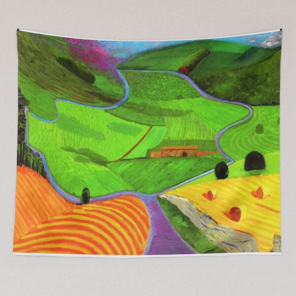 Item preview, David Hockney - David Hockney - David Hockney (55) - Vibrant California Pool – Pop Art Print Inspired by David Hockney designed and sold by KirstenShShop.