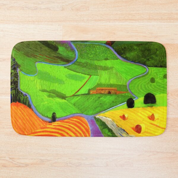 Item preview, David Hockney - David Hockney - David Hockney (55) - Vibrant California Pool – Pop Art Print Inspired by David Hockney designed and sold by KirstenShShop.