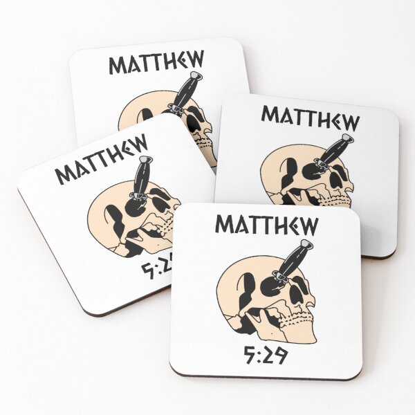 Item preview, Matthew 5:29 – Cut It Out | Dagger & Skull  designed and sold by Narrow trek.