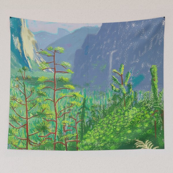 Item preview, David Hockney - David Hockney - David Hockney (56) - Vibrant California Pool – Pop Art Print Inspired by David Hockney designed and sold by KirstenShShop.