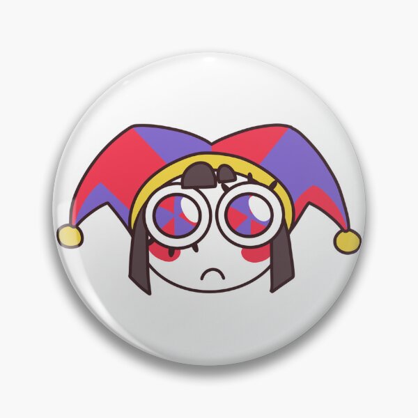 Item preview, POMNI SAD FACE DOOR MEME THE AMAZING DIGITAL CIRCUS TADC designed and sold by Python Designs .