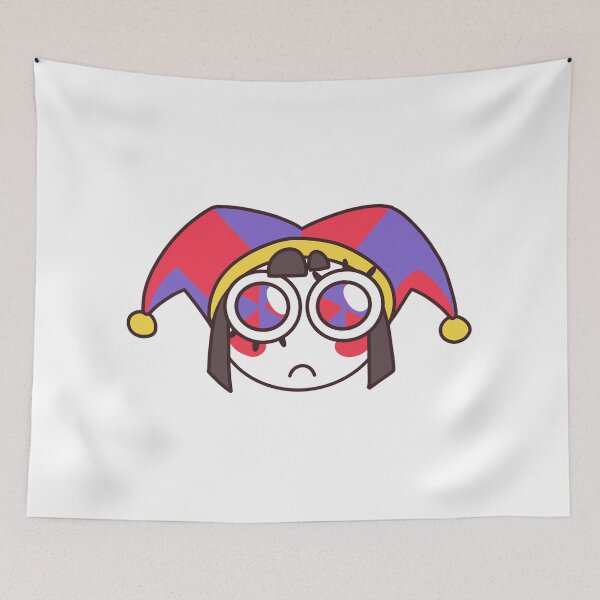 Item preview, POMNI SAD FACE DOOR MEME THE AMAZING DIGITAL CIRCUS TADC designed and sold by Python Designs .