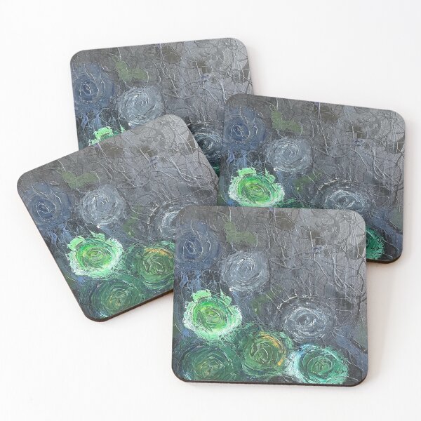 Item preview, Water Lilies in the Night designed and sold by brookehthomson.