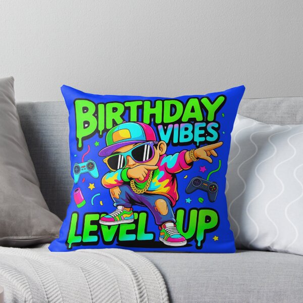 Item preview, Birthday Vibes Dabbing Gamer Level Up designed and sold by SteezeeStore.