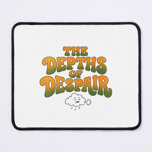 Item preview, The Depths Of Despair Crying Cloud Retro Quote designed and sold by Fenay Designs.