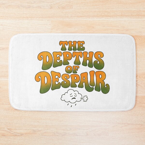 Item preview, The Depths Of Despair Crying Cloud Retro Quote designed and sold by Fenay Designs.