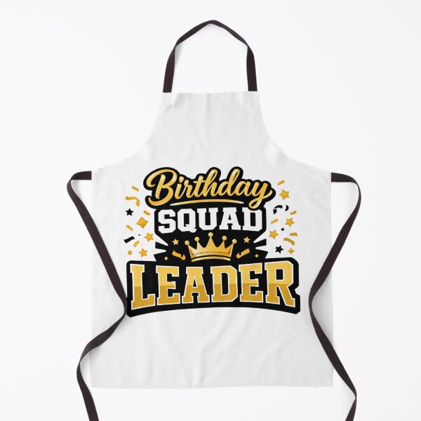 Item preview, Official Birthday Squad Leader – Funny Birthday Party Humor Design designed and sold by rushaib.