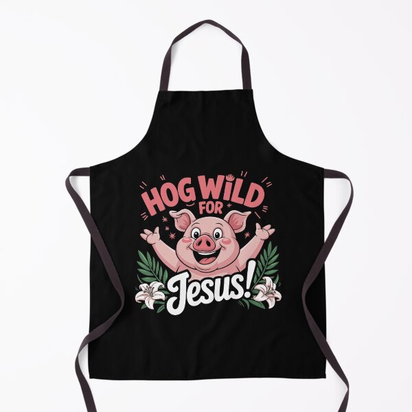 Item preview, Hog Wild for Jesus Christian Religion designed and sold by Dressed For Duty.