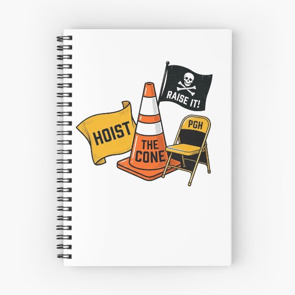 Item preview, Hoist the Cone Parking Chair  - Pittsburgh Baseball designed and sold by phoebelevine.