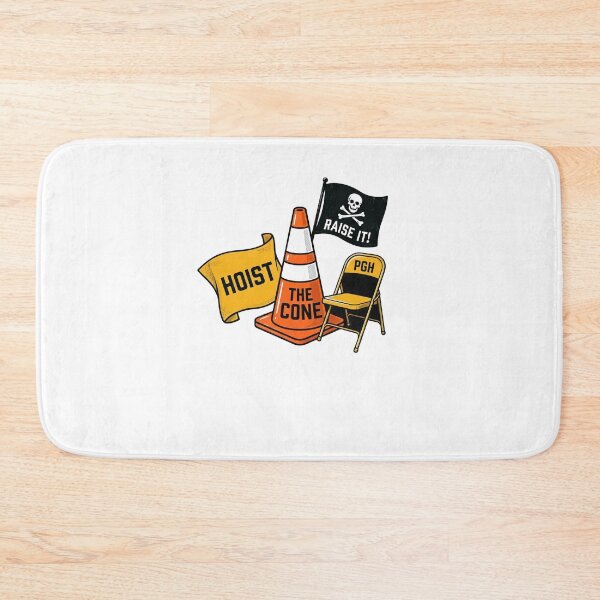Item preview, Hoist the Cone Parking Chair  - Pittsburgh Baseball designed and sold by phoebelevine.