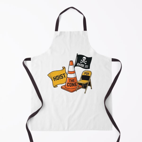 Item preview, Hoist the Cone Parking Chair - Pittsburgh Baseball designed and sold by phoebelevine.