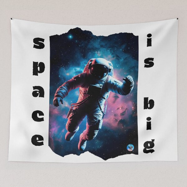 Item preview, Space Is Big Astronaut  designed and sold by ReuvenStore.