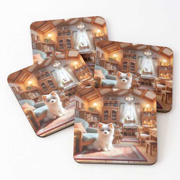 Item preview, Mini Dog Home – Cozy Handmade Interior designed and sold by jdz031.