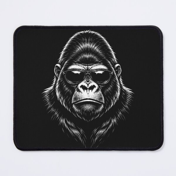 Item preview, Gorilla Wearing sunglasses  with attitude designed and sold by erozzz.