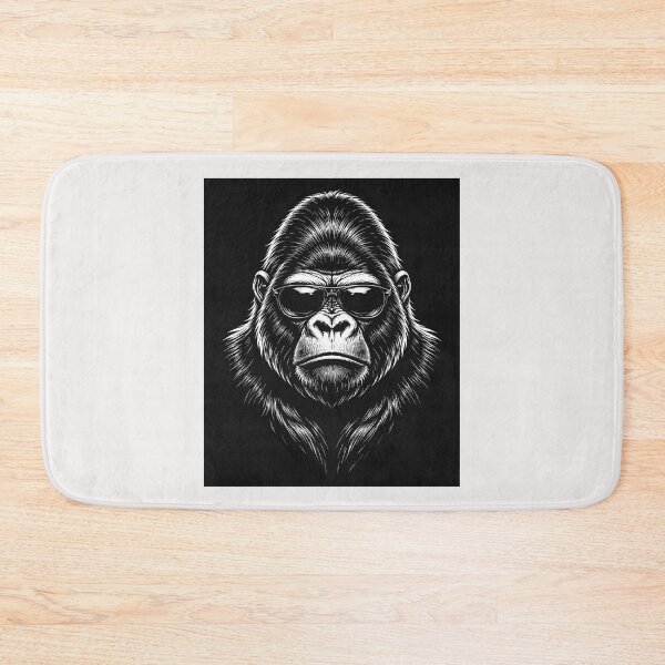 Item preview, Gorilla Wearing sunglasses  with attitude designed and sold by erozzz.