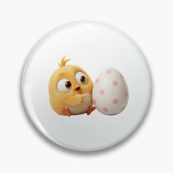 Item preview, Bibi The Chick — Curious Baby Bird with Surprise Egg designed and sold by TinyNestCo.