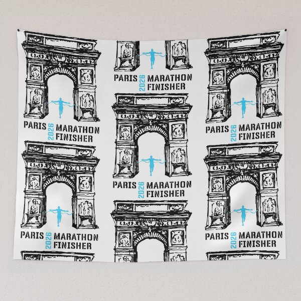 Item preview, Paris Marathon Finisher 2026 Running Training Runner Finisher Coach Beginner designed and sold by phoebelevine.