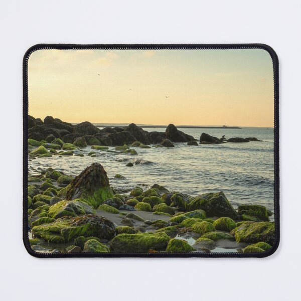 Item preview, Cod Mossy Rocks Golden Sunset Coastal Massachusetts designed and sold by MDCCo.
