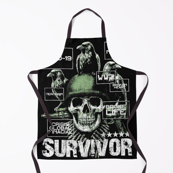 Item preview, Survivor Skull designed and sold by NF Designs Studio DTF.