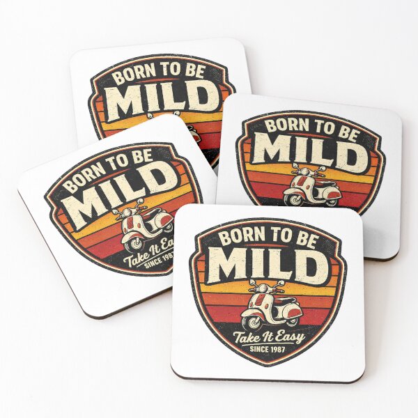 Item preview, Born to Be Mild Take It Easy – Funny Chill Humor Quote Design designed and sold by rushaib.