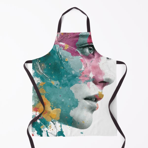 Item preview, Psychedelic Woman Face Sticker and Accessories Design designed and sold by lbm68.