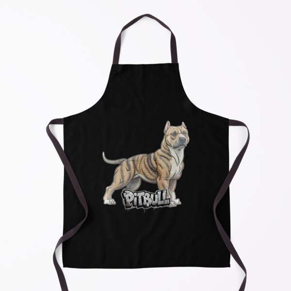 Item preview, Tiger Striped Muscular Pitbull Graffiti Art | Pit Bull Streetwear Design designed and sold by Radhestore.