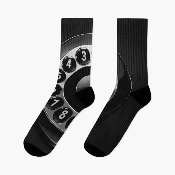 Item preview, Vintage Rotary Dial Phone Art | Retro Black Telephone Minimalist Print designed and sold by Kaleidoscope Print.