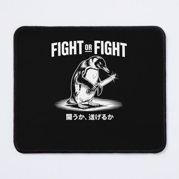 Item preview, Funny Penguin Fight Or Penguin Flight Meme With Knife designed and sold by Dressed For Duty.