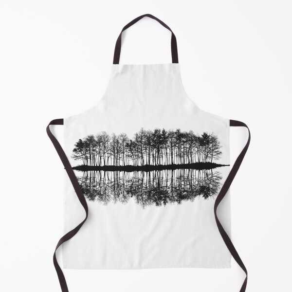 Item preview, Symmetry Forest Reflection Minimalist Tree Silhouette designed and sold by PACS0011.