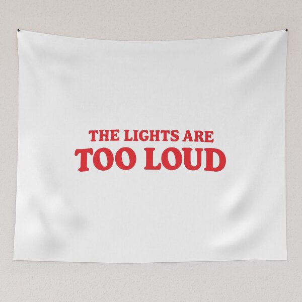 Item preview, the lights are too loud,Autism ADHD designed and sold by CloudyPress.