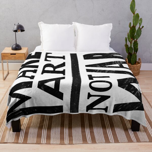 Item preview, Make Art – Not War designed and sold by NCZKI.