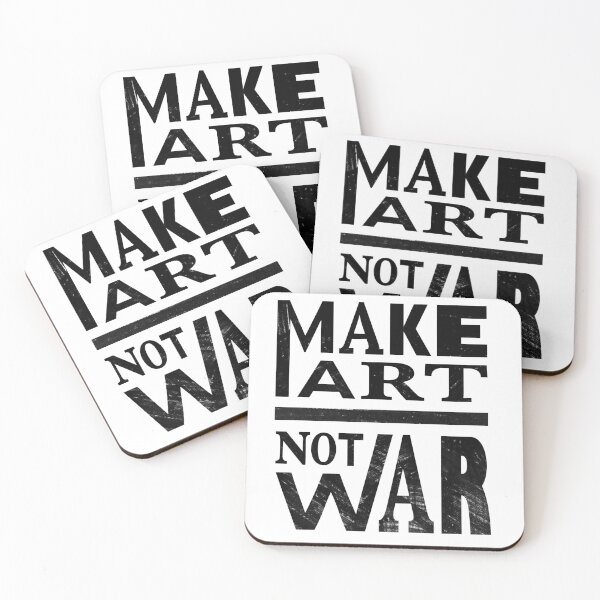 Item preview, Make Art – Not War designed and sold by NCZKI.