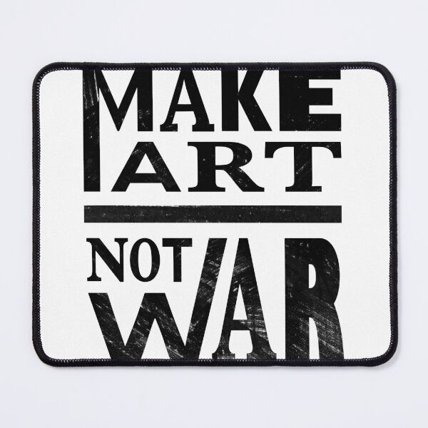 Item preview, Make Art – Not War designed and sold by NCZKI.